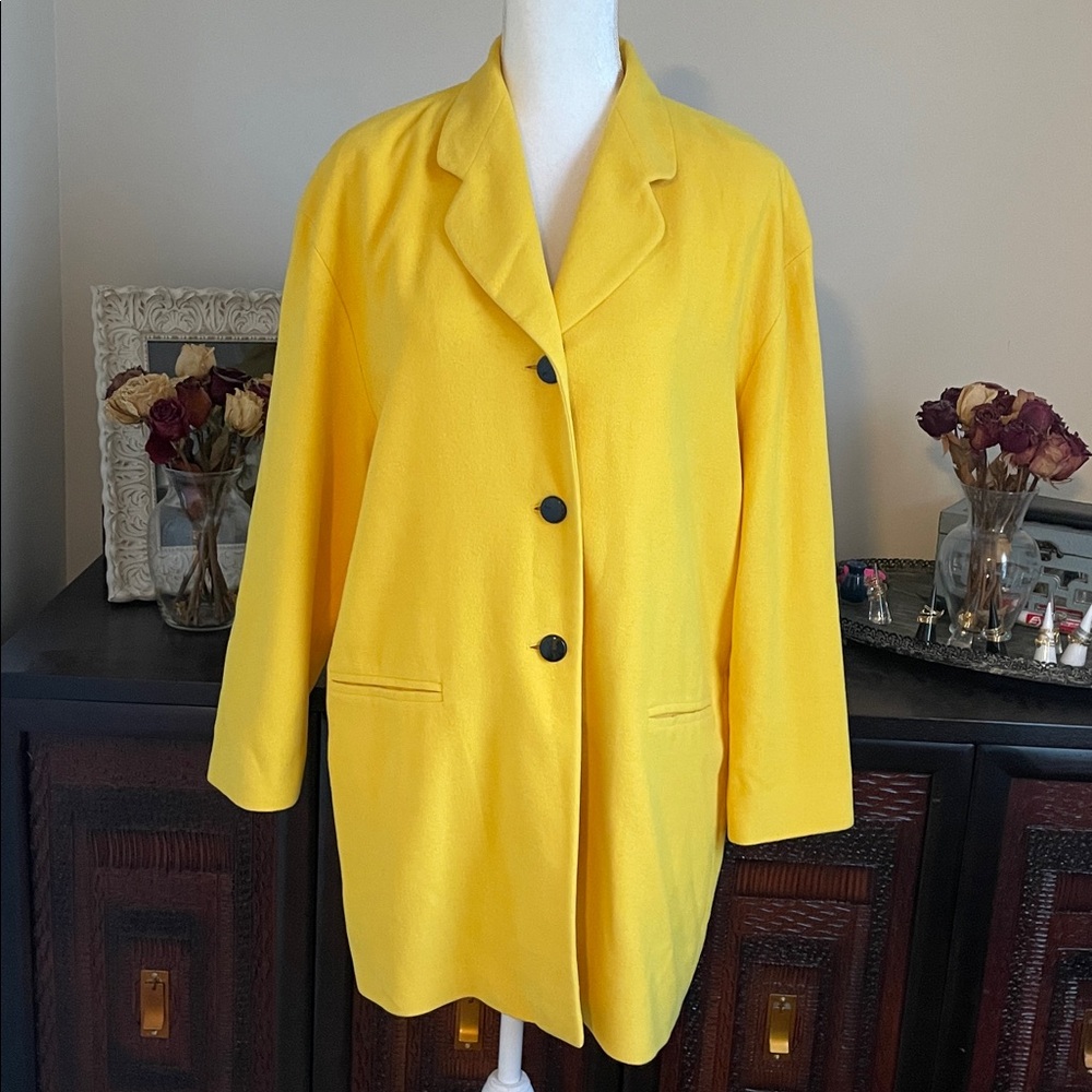 Vintage Escada Angora Cashmere Blend Jacket size 36